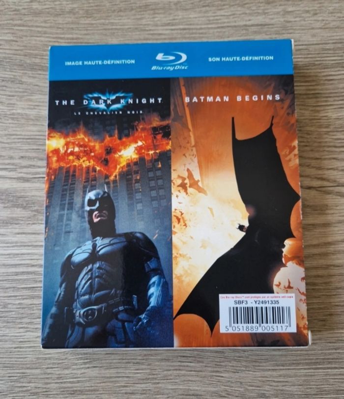 Coffrets Batman the dark knight et Batman begins - photo numéro 2