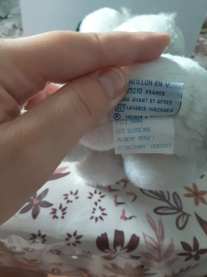 Peluche idefix de collection 1994 - photo numéro 5