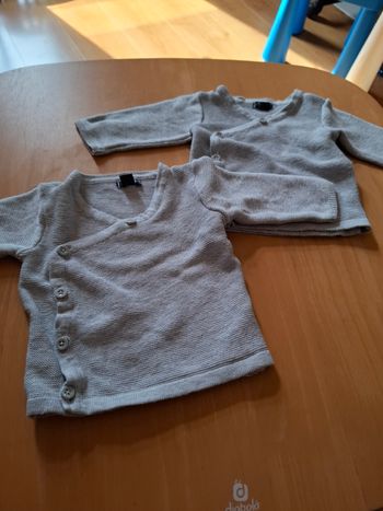Lot brassière de laine KIABI 