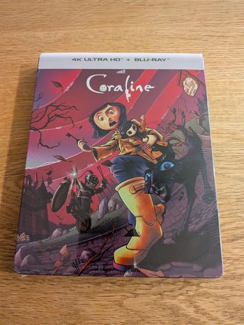 Coraline 4k steelbook neuf 
