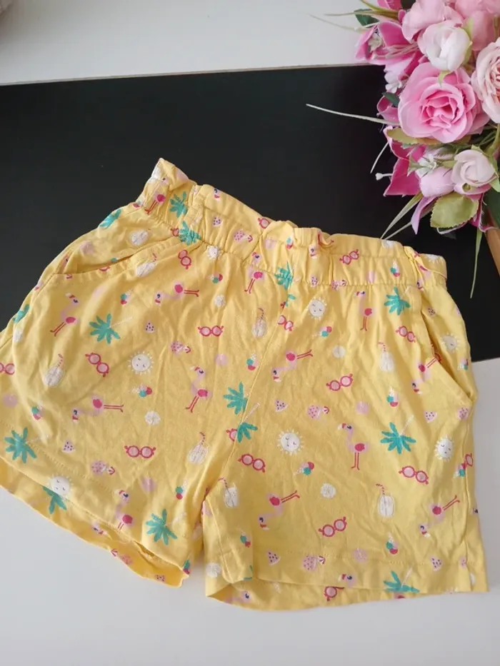 Short d'été a motifs Taille 8 ans🌿💝 - photo numéro 3
