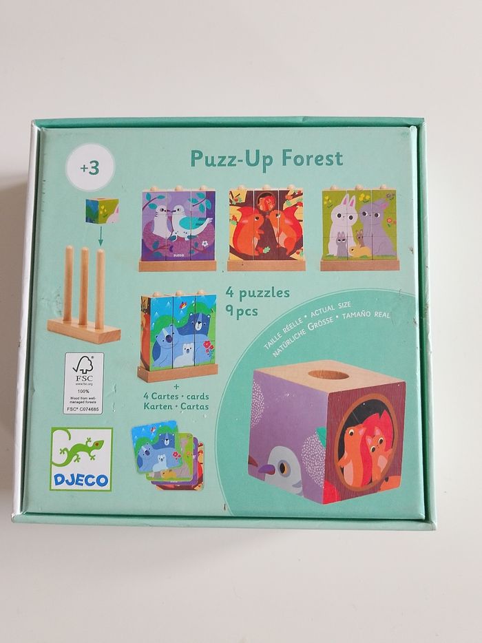 Puzz up forest Djeco complet - photo numéro 2