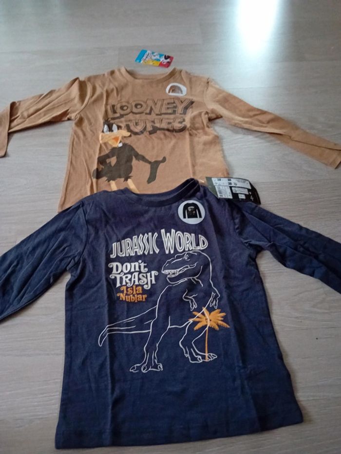 Lot tee shirts 5 ans