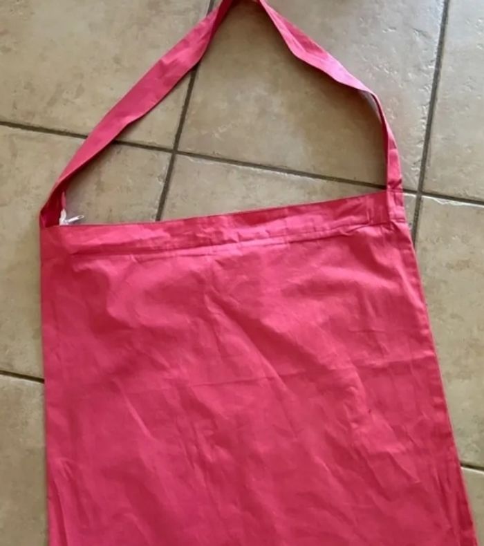 Grand sac en toile zippé