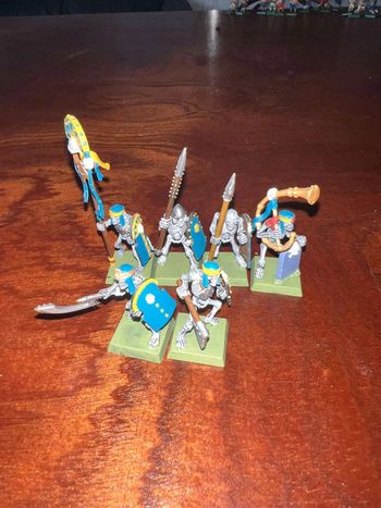 6 Squelette warhammer