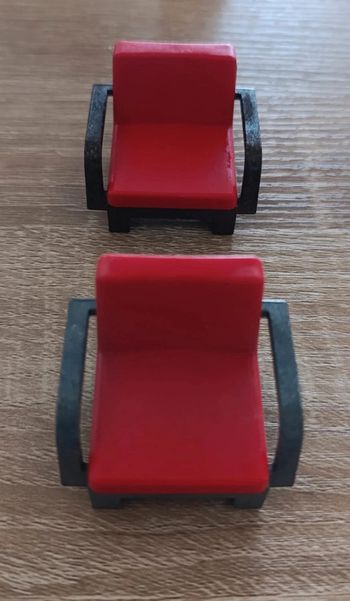 Playmobil lot de 2 fauteuils