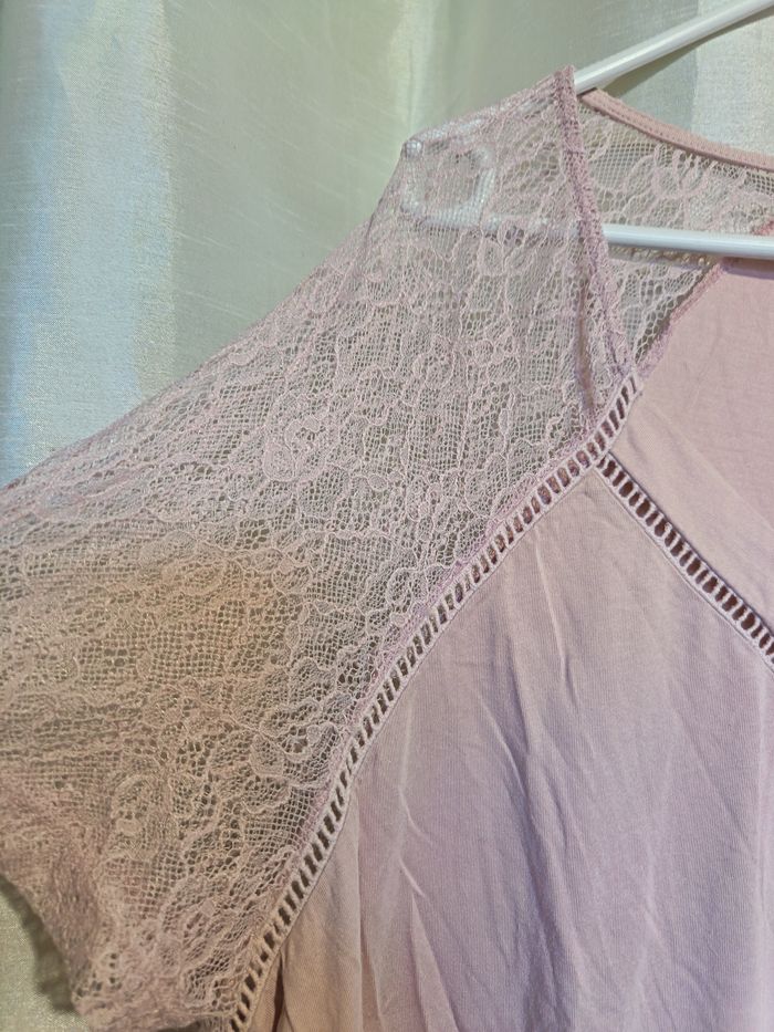 tee shirt saumon de Yessica 48 réf 239 C9 - photo numéro 4