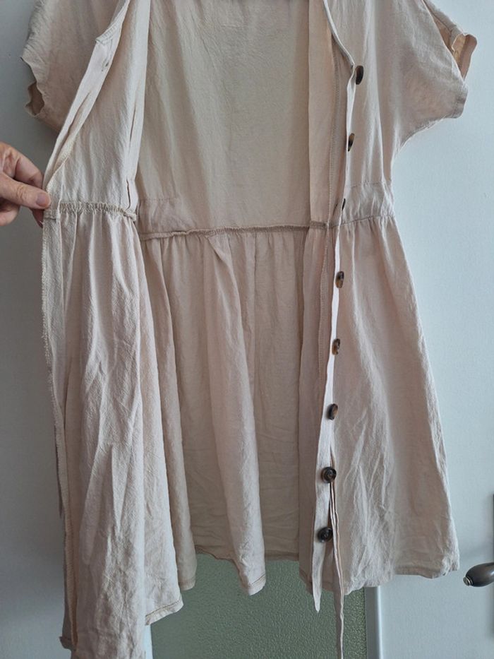 Très belle robe beige taille S Simplee - photo numéro 3