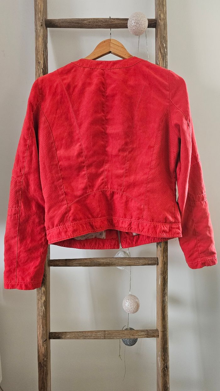 Veste taille 40 L rouge - photo numéro 3