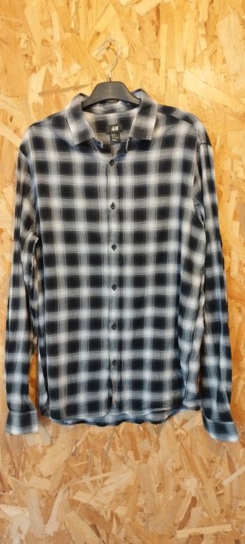 Chemise carreaux longue