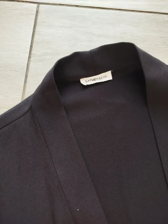 Gilet fin transparent sans manches - photo numéro 3