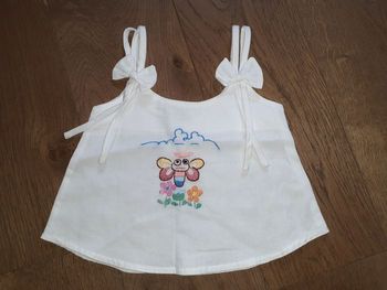 Débardeur blanc 18 mois