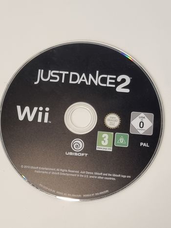 Jeu Just Dance 2 Wii. CD seul