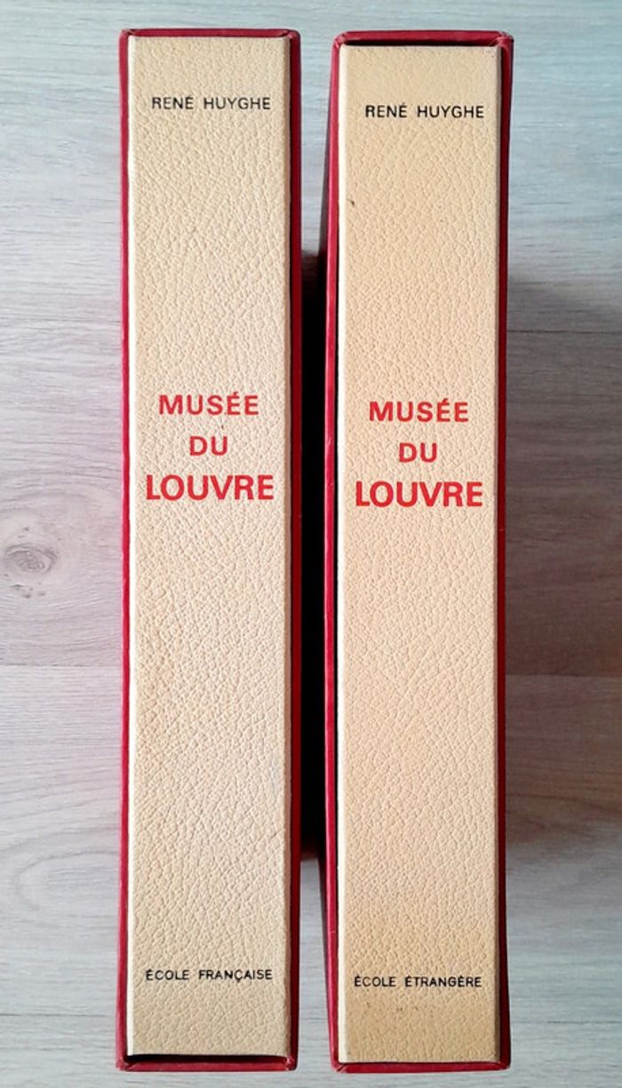 Deux volumes le musée du Louvre René Huyghe peinture dessins