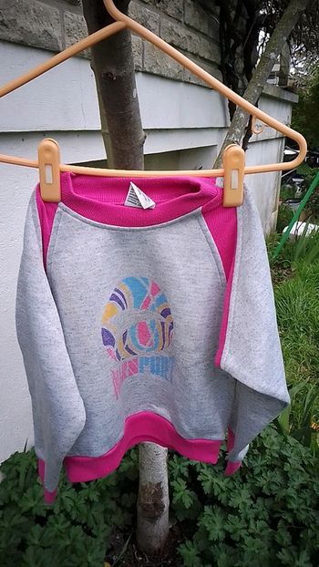 Pull sport enfant gris