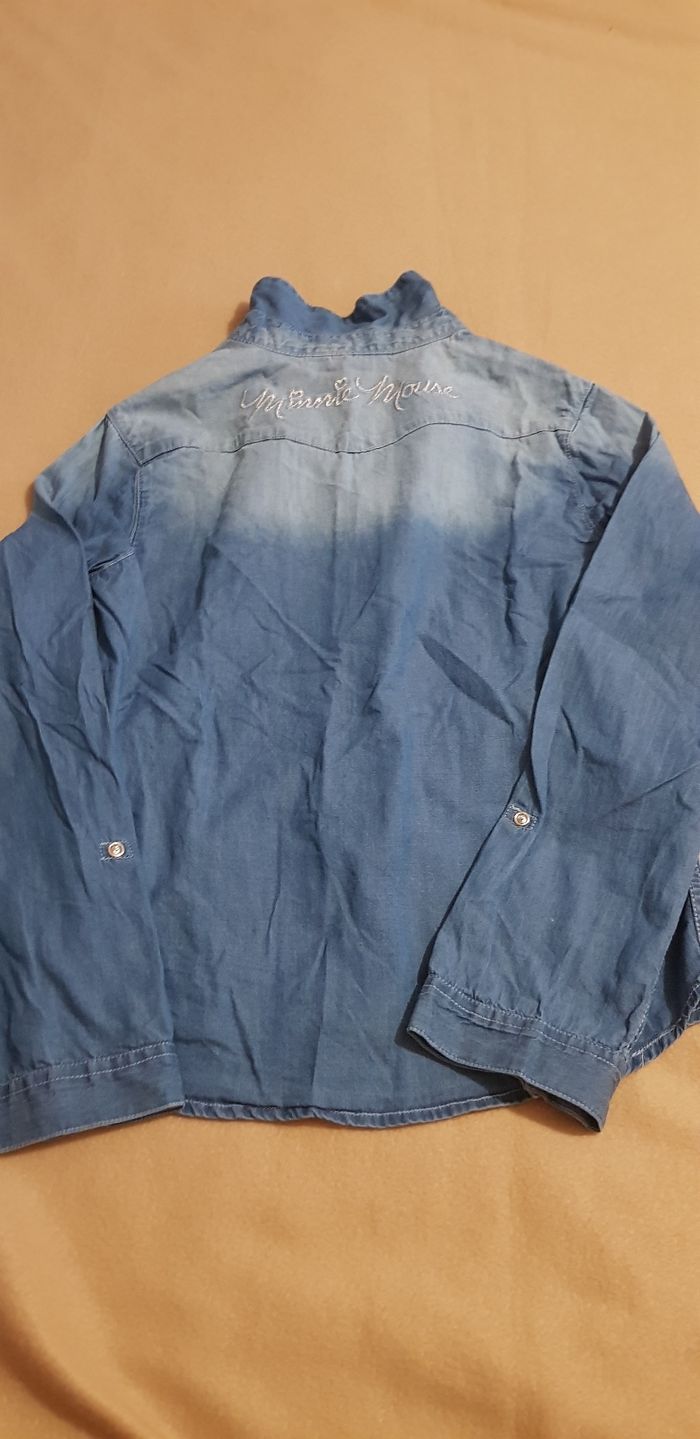 Chemise en jean "Minnie Mouse" - photo numéro 4