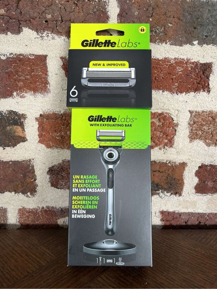 Gillette labs et recharges