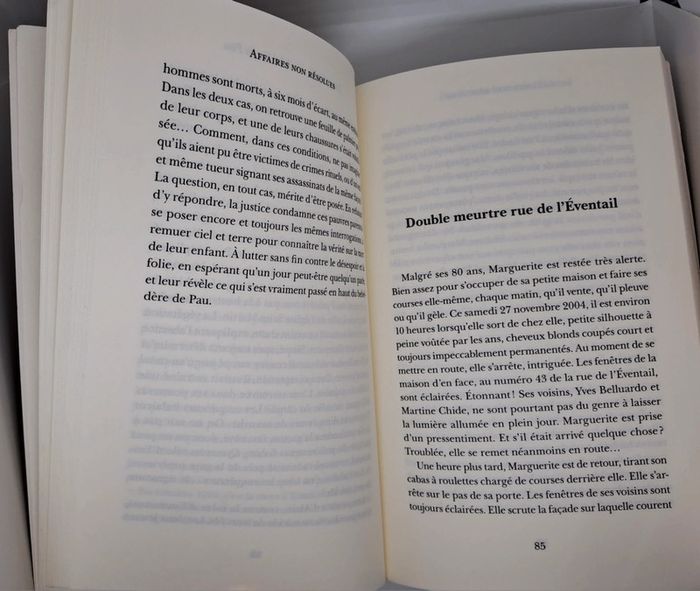 "Affaires non résolues. Quand le crime reste impuni", de Cyril Guinet.
First.
272 pages. - photo numéro 3