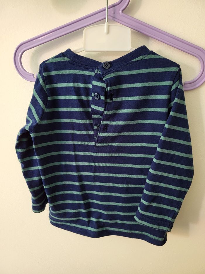 Ensemble salopette + Tee-shirt manches longues - photo numéro 5