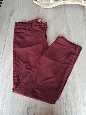 Pantalon bordeaux
