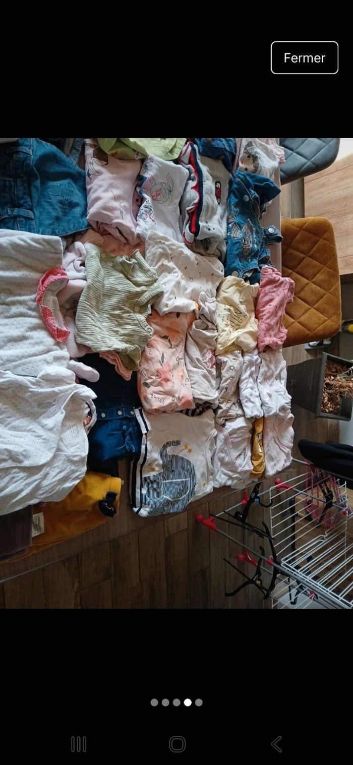 Lot vêtements 6mois fille - photo numéro 3