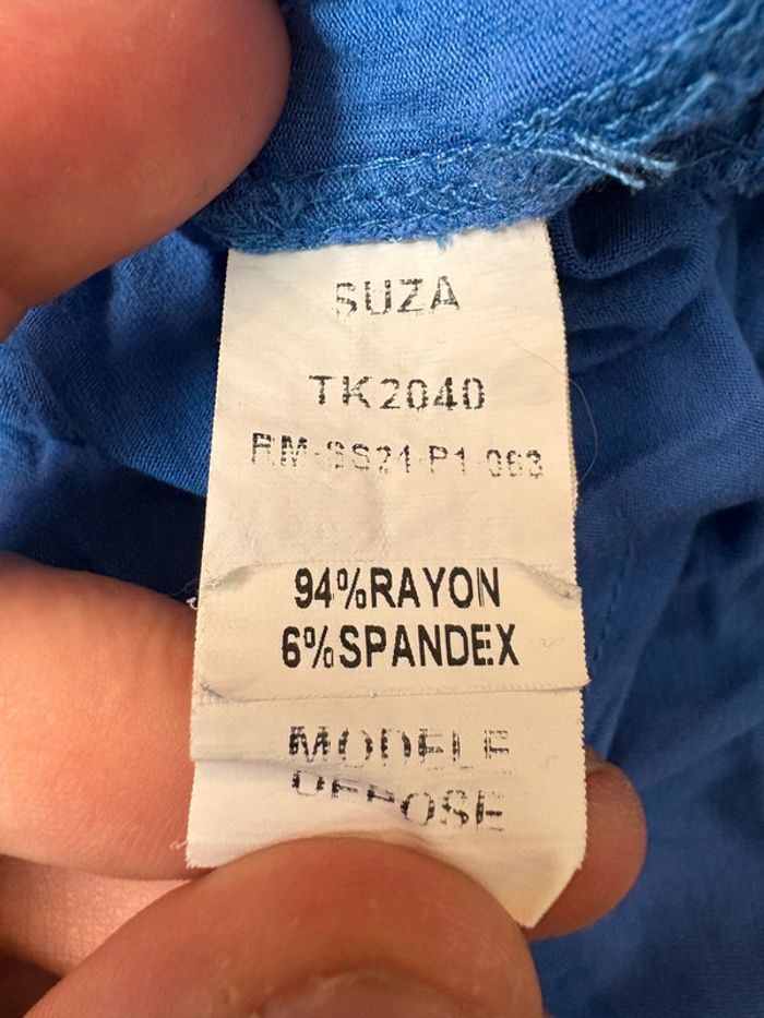 Tee-shirt oversize Rue Mazarine | Bleu | Taille 36 - photo numéro 4