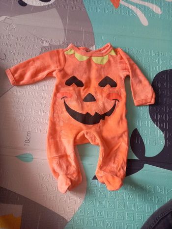 Pyjama 1 mois hiver #halloween carrefour