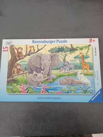 Puzzle baby shark et animaux