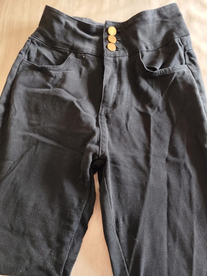 Pantalon legging taille haute slim - photo numéro 3