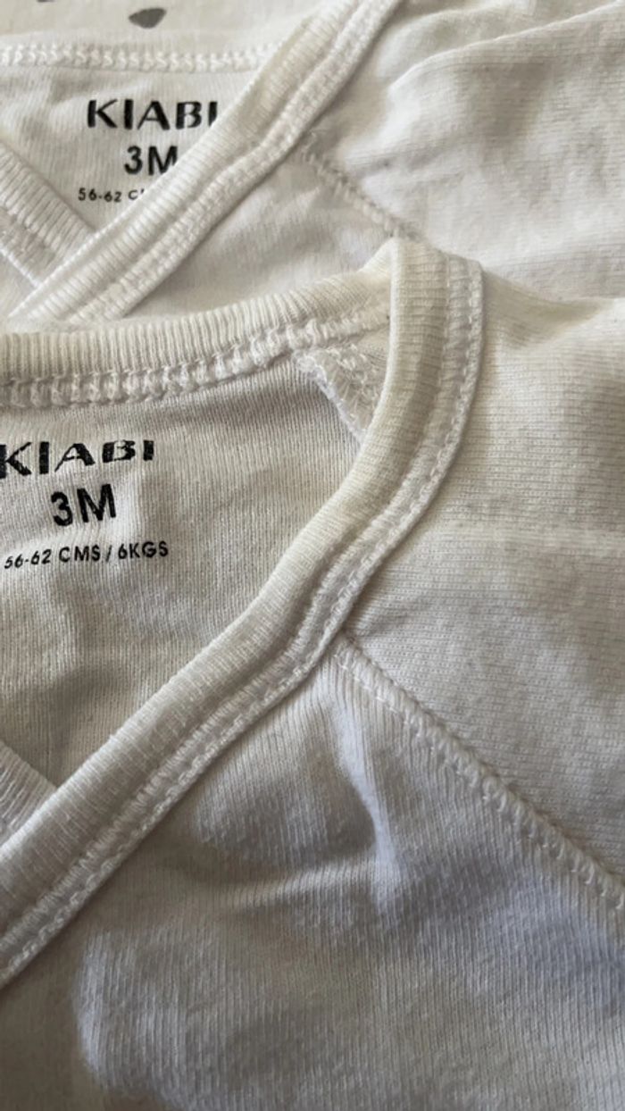 Bodies manches courtes 3 mois - photo numéro 3