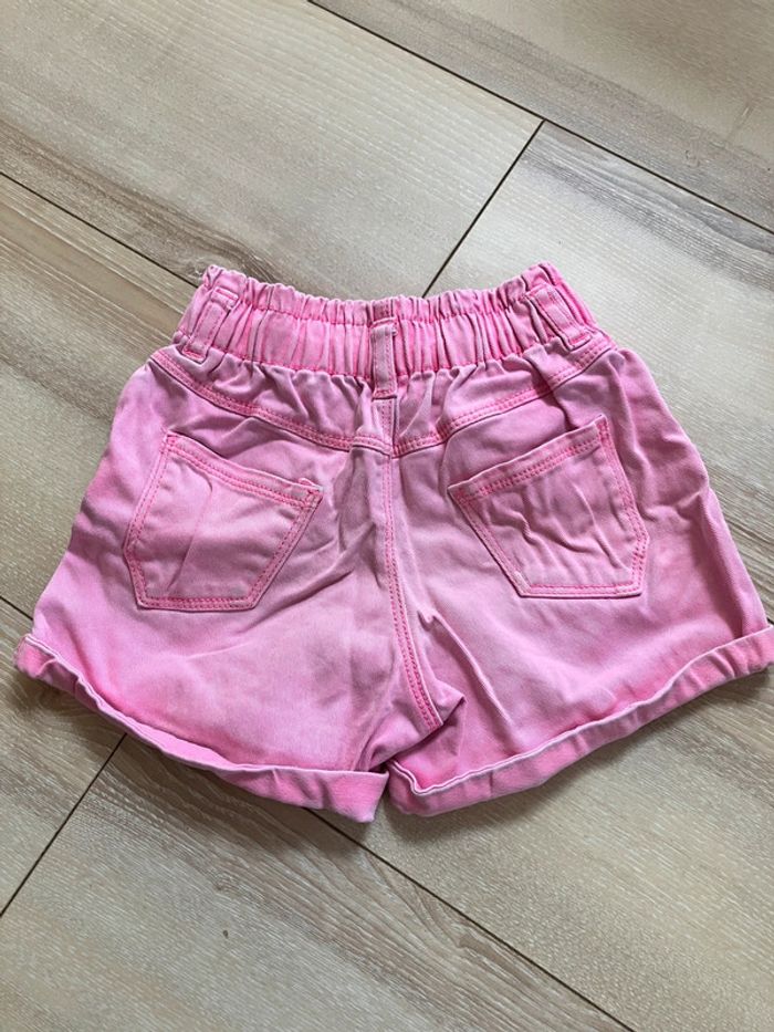 Short en jean rose Tape à l’œil 2 ans - photo numéro 2