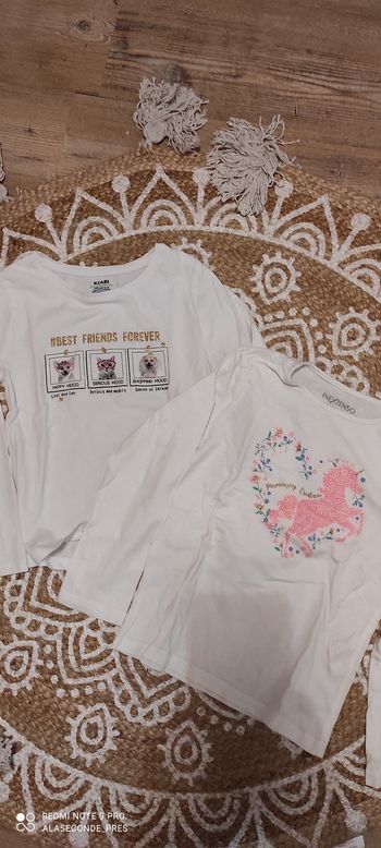 Lot de deux t-shirts