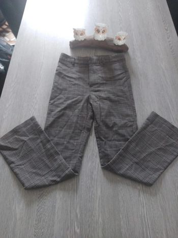 Pantalon a carreaux stradivarius gris taille 36