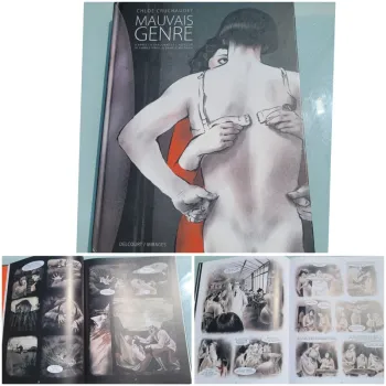 Très belle BD : Mauvais Genre, Chloé Cruchodet