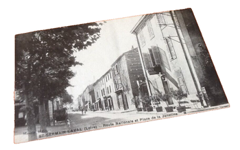 Carte postale ancienne Saint-Germain-Laval (Loire)