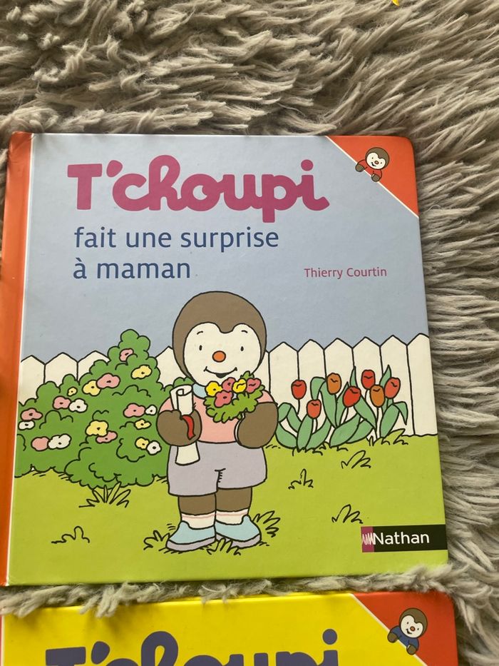 Lot de 4 livres T'choupi - Nathan - photo numéro 5