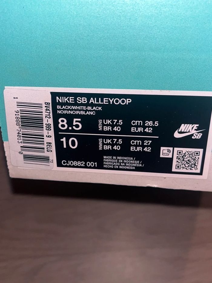 Chaussure Nike sb noire taille 42 - photo numéro 4