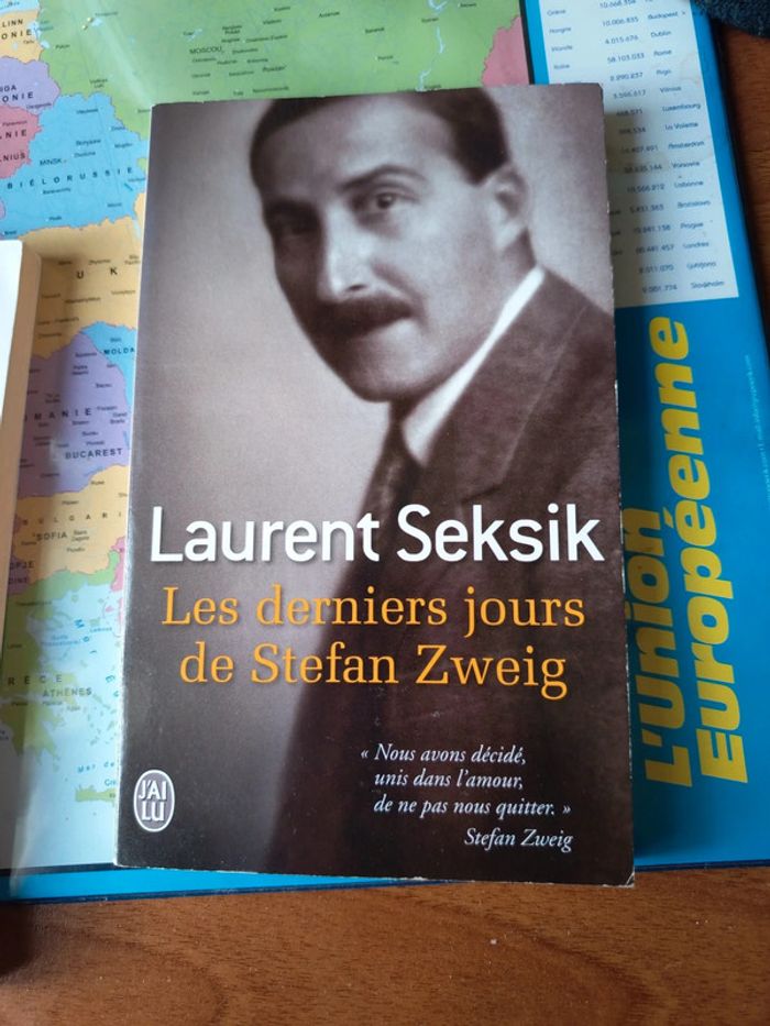 Livre Les derniers jours de Stefan Zweig