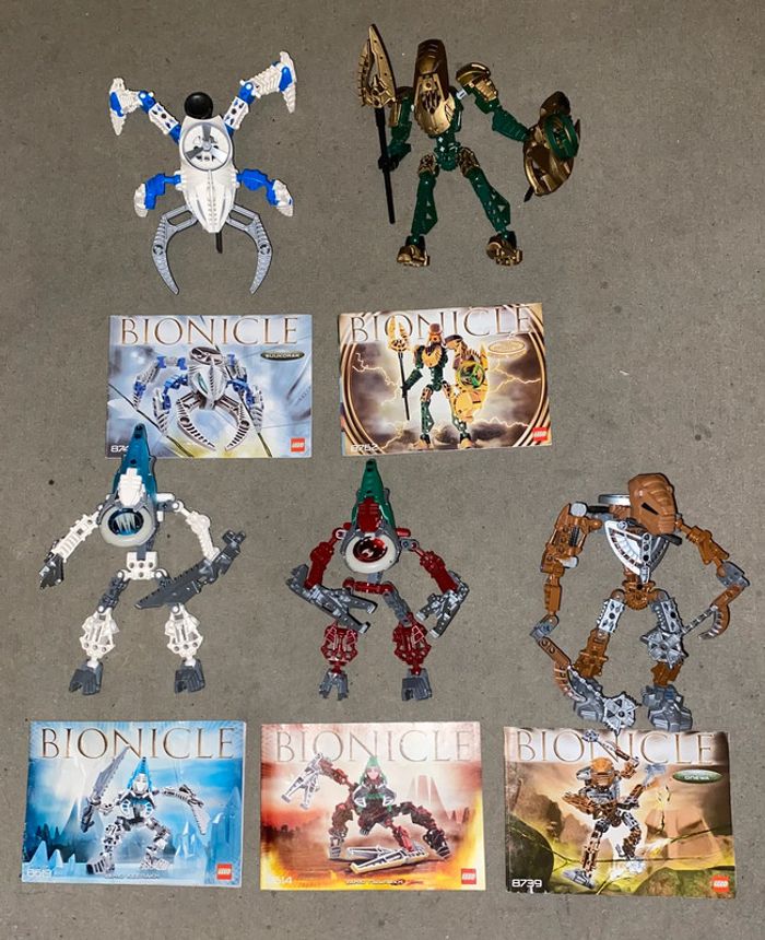 Lot X48 Lego Bionicle 5KG - photo numéro 3