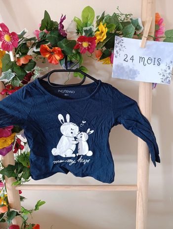 T-shirt 24mois in extenso