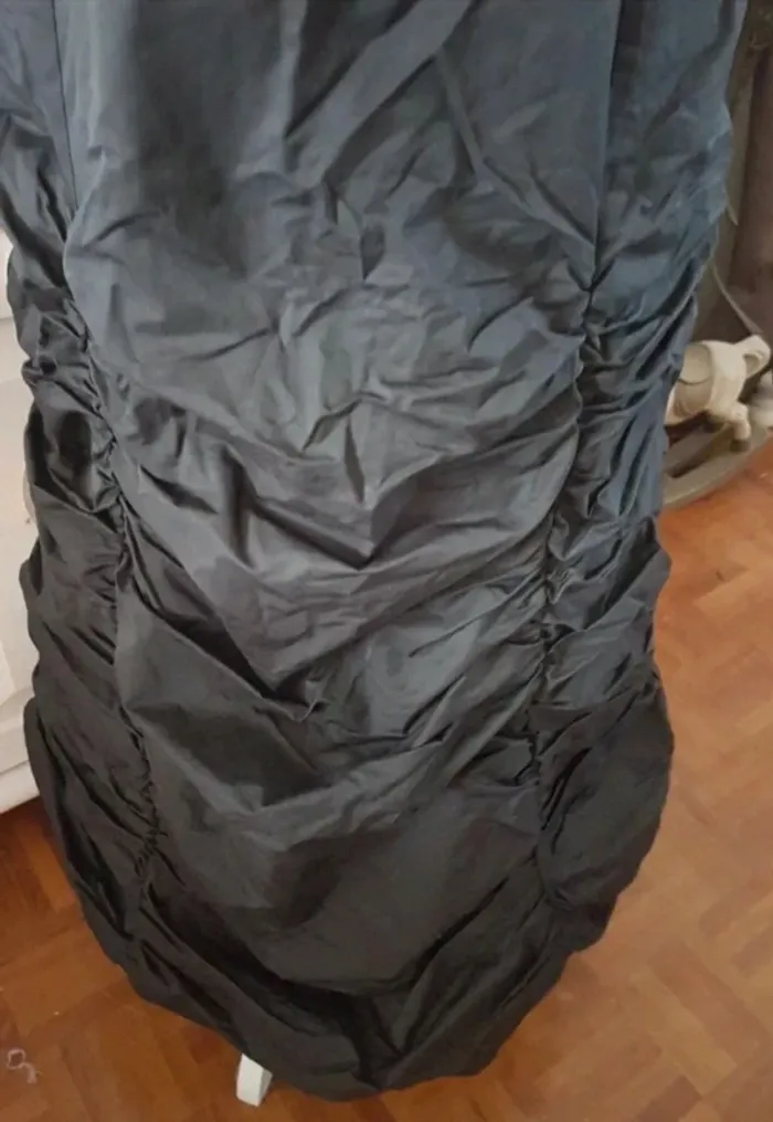 Robe chic longue noire Ambre Paris T 40/42 Neuve - photo numéro 6