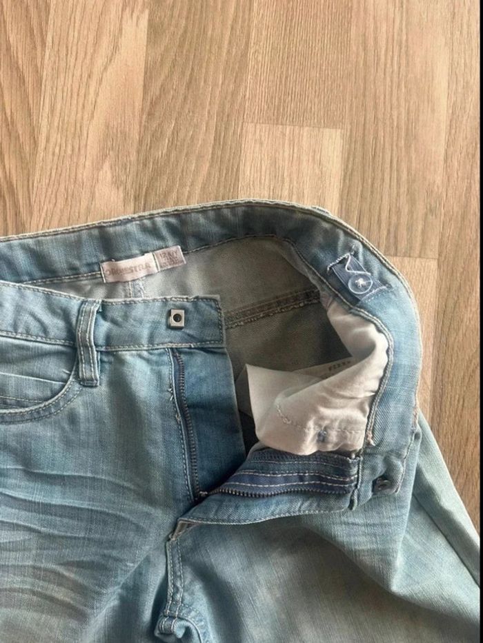 Très beau short jeans orchestra taille 12 ans taille ajustable - photo numéro 4