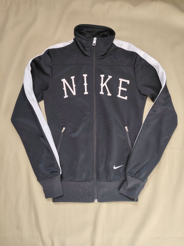 Veste zippée Nike Vintage - Bleu Marine & Blanc T xs