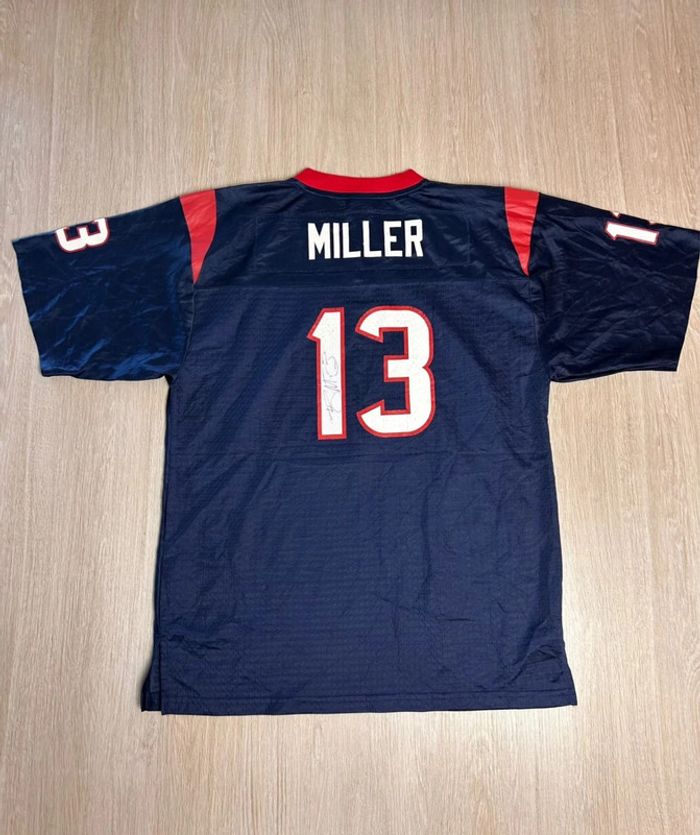 Maillot NFL Houston Texans #13 Miller signé