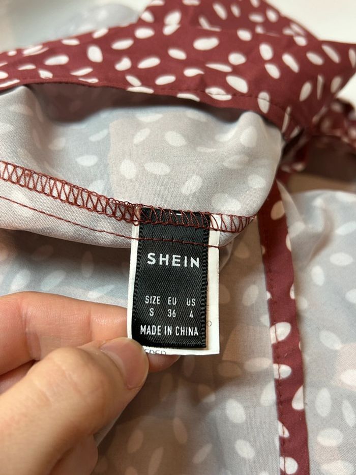 Robe longue à bretelles croisée fendue à ceinture - photo numéro 6