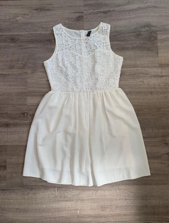 Robe blanche M Shein