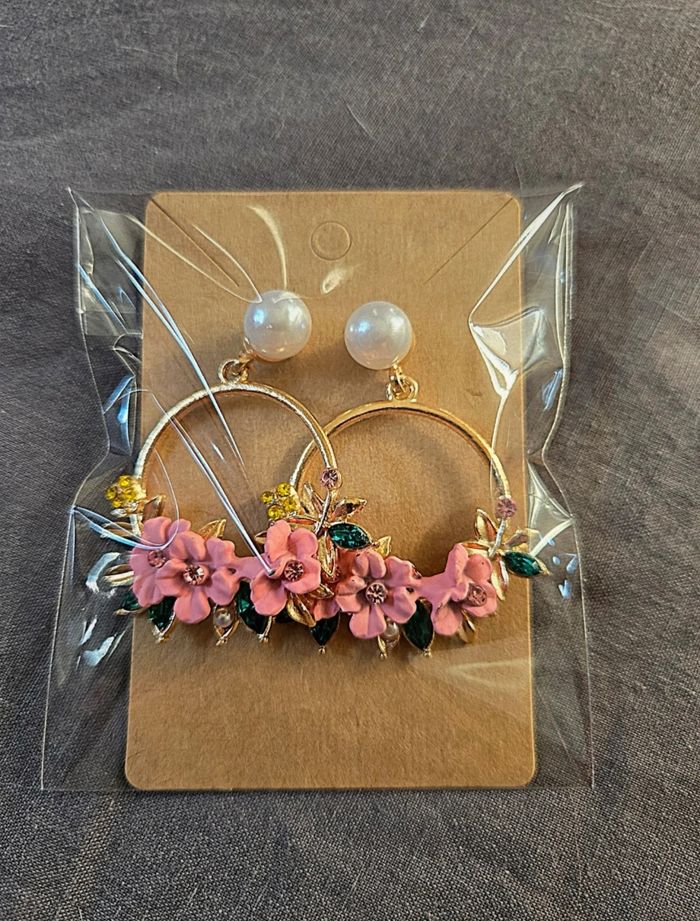Boucles d'oreilles en alliage de zinc 🍀
