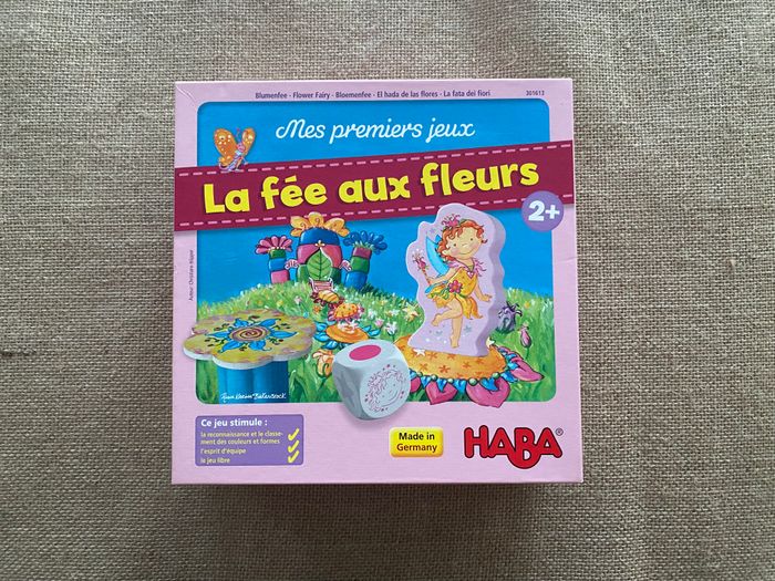 Mes premiers jeux La fée aux fleurs Haba - photo numéro 1