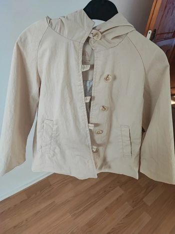 Veste fille Zara beige - taille 6 ans