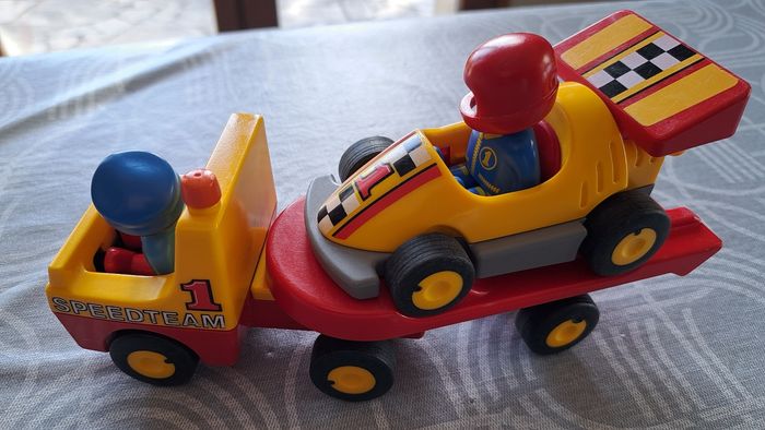 Playmobil 1,2,3 voiture de course - photo numéro 2